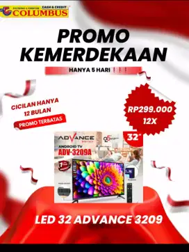 PROMO CREDIT TV DAN AC , tanpa DP&BI cek