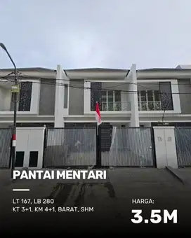 Rumah Pantai Mentari NEW MINIMALIS carport 2