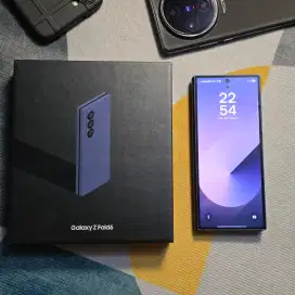 Samsung Fold 6 256GB Resmi Navy Mulus