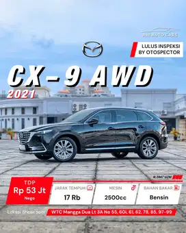[LOW KM] CX9 AWD 2021 mdl 2022 CX-9