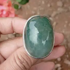 Giok natural ukuran jumbo Natural Jadeite Jade Burma 130 ct type A