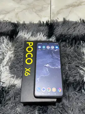 Poco x6 5g ram 12/256gb lengkap no minus