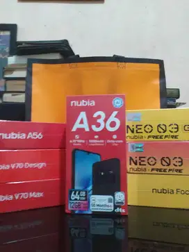 HP Nubia A36 12/64GB | Baru Segel Resmi | Bisa Nego!