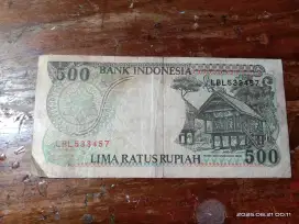Uang kuno 500 rupiah yang langka tahun 1992