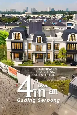 HUNIAN MEWAH BERGAYA PERANCIS DI BELLEFONT EAST, SUMMARECON SERPONG