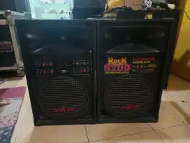 Speaker 12 Inch Karaoke Merk DAT 2 Unit Aktif Pasif