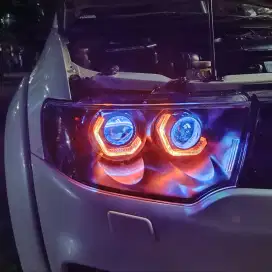Custom biled projie headlamp
