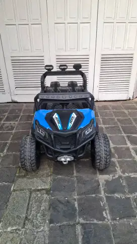 Mobil Aki Anak Jeep Jumbo (muat 2 anak)