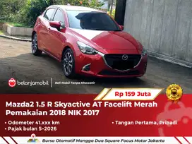 [ PAJAK PANJANG ] Mazda2 Mazda 2 1.5 R Skyactive AT Merah 2017 2018