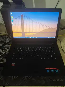 Jual Laptop Lenovo AMD A9 Ram 4 GB Penyimpanan 1 TB