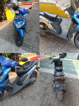 Honda beat 2012 orisinil B Jaksel Pajak hidup