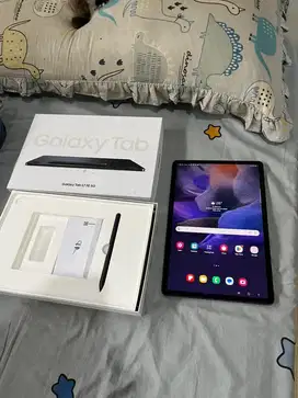 Samsung Galaxy Tab S7 FE 5G bisa kartu Fullset Resmi 6/128 gb
