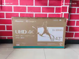 Hisense 43E6N Google UHDTV Garansi Resmi