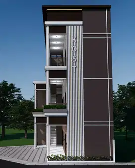 DIJUAL KOST EKSKLUSIF 3 lantai 17 KT MEZZANINE, 5 menit UGM JOGJA
