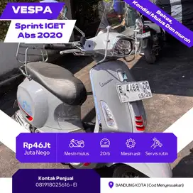 VESPA SPRINT IGET ABS 2020 MURAHH