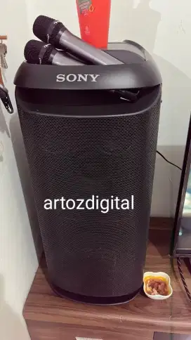 Speaker Sony SRS XV800 + mic nakamichi
