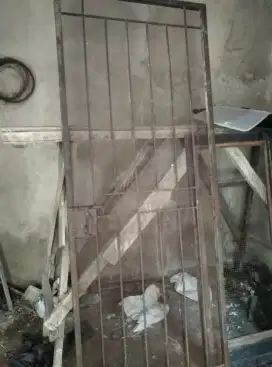 pintu besi 2.5 x 1 meter ciomas pagelaran
