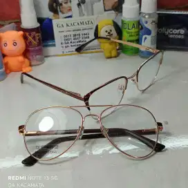 Frame Kacamata Pria dan Wanita untuk Pengguna Plus dan Minus