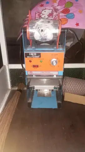mesin cup sealer jarang pakai