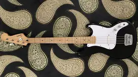 jual bass squier bronco short scale