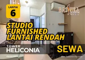 Sewa Studio Furnished Lantai 6 Tower H Apartemen Bassura City