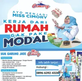 LOWONGAN PEKERJAAN menjadi miss cimory