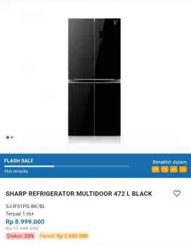 SHARP MULTIDOOR 472L SJ-IF51PG-BK