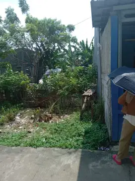 Dijual tanah 100m.. rawa kalong desa karang satria