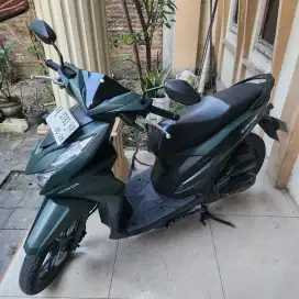 Beat deluxe doff hijau 2023 gbm gandu_baru_motor