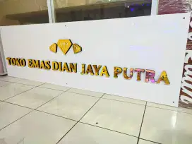 neon box huruf timbul acrylik custom