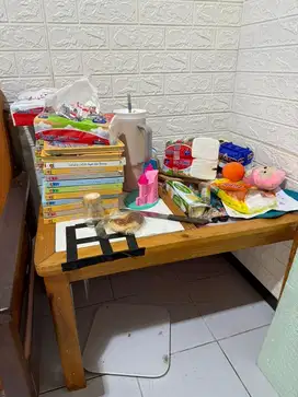 Meja belajar + sensory