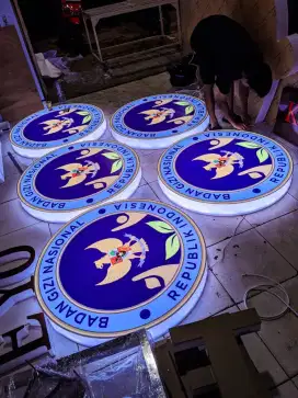 neon box, huruf timbul, acrylik custom