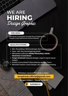 Lowongan Pekerjaan Design Graphic