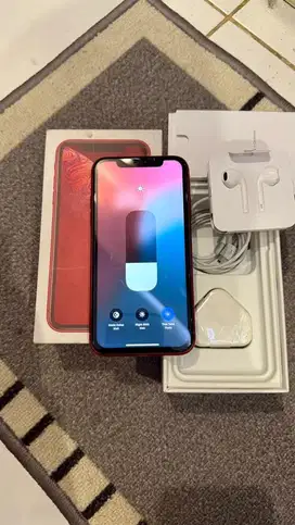 Dijual Iphone Xr Red 128GB Lengkap Terdaftar