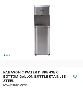 Promo dispenser panasonic stainless