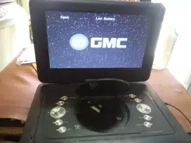 TV GMC PORTABLE DVD (808z) Kondisi apa adanya