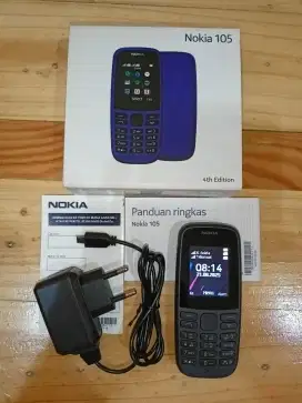 Nokia 105 Dual Sim Card Edisi ke 4 Original