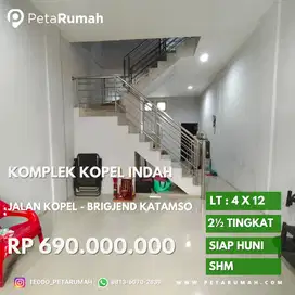 Townhouse siap huni komplek kopel indah daerah katamso titi kuning