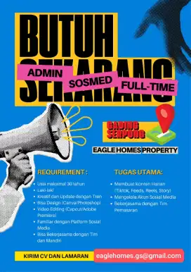 Digital Marketing, Admin Medsos, Multi Media