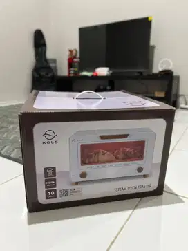 (DIJUAL) Kels 10 ltr Mini Steam Oven Toaster - Warna Putih
