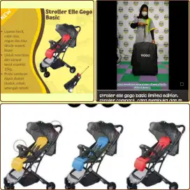 STROLLER GOGO LITE TRAVEL SIZE BISA DITARIK SEPERTI KOPER