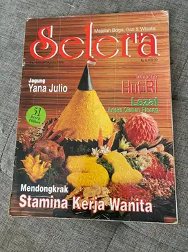 MAJALAH SELERA  – TUMPENG – SOTO – JAGUNG – PRELOVED