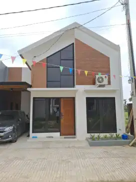 Perumahan Minimalis Dipinggir Jalan Dekat Stasiun