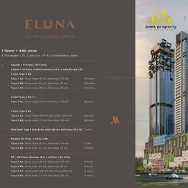 Dijual New Apartemen Aluna By Pakuwon 2BR Bagus Jakarta Selatan