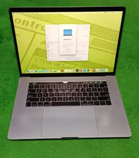 MacBook Pro 2019 15 inch i7 16/256 Grey Touchbar Dual VGA Mulus Murah