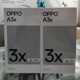 Oppo A3x 4+4/64GB,Tahan banting,Baru segel box garansi resmi Oppo.