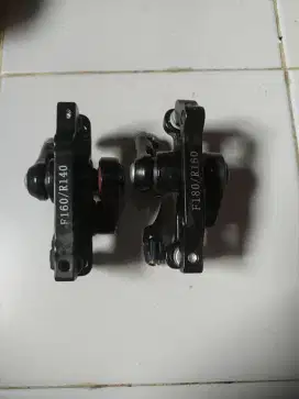 Caliper alloy exotic rotor 160mm