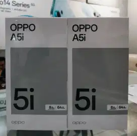 Oppo A5i 4+4/64GB,Tahan banting, Baru segel ORI garansi resmi Oppo.