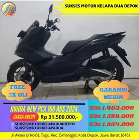HONDA NEW PCX 160 ABS 2024 CASH/KREDIT DP MURAH SYARAT MUDAH