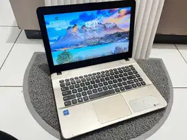 Laptop asus vivobook Max x441Ma gold no minus celeron n4000